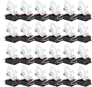 Sunco Lighting 24 Pack 4 Inch Ultra Thin LED Recessed Ceiling Lights