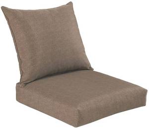 Bossima IndoorOutdoor Coffee Deep Seat Chair Cushion Set