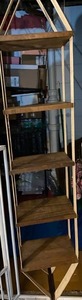 Wood Hanging 5 Shelf System