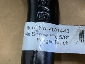 (2) 58 Forged Screw Pin Shackles -- 9,000#