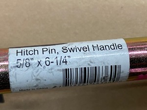 (3) 58 Hitch Pins