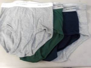 lot 280 image: 4 Pair Hanes size Boys L Underwear...