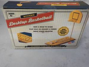 lot 294 image: Desktop Basketball...