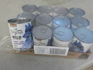 lot 320 image: 12 Pack 13 oz Can Beyond Wild Natur...