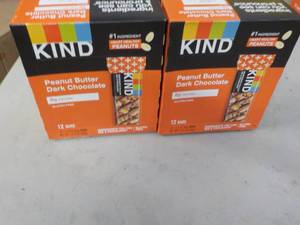 lot 328 image: 2 Boxes 24 Bars Total KIND Peanut B...