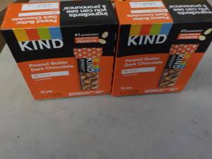 lot 330 image: 2 Boxes 24 Bars Total KIND Peanut B...