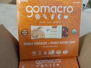 lot 337 image: Box of 28 Gomacro Double Chocolate ...