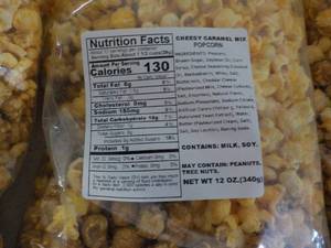 lot 372 image: 6 - 12 oz Bags Cheesy Caramel Mix P...