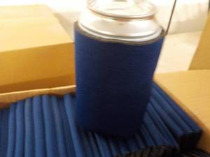 lot 374 image: Case of 100 Navy Collapsible Can Co...