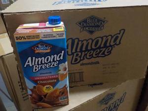 lot 388 image: Case of 12 Almond Breeze Unsweetene...
