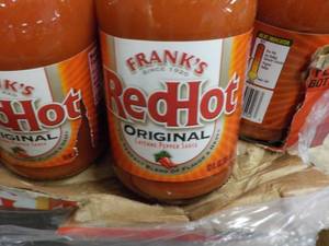 lot 395 image: Case of 12 Bottles Franks Red Hot ...