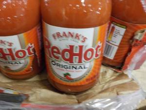 lot 396 image: Case of 12 Bottles Franks Red Hot ...