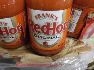 lot 397 image: Case of 12 Bottles Franks Red Hot ...