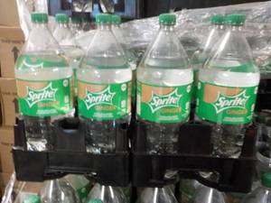 lot 414 image: 8 - 2 Liter Bottles Sprite Ginger R...