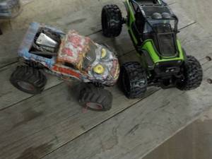 lot 11 image: 2 Monster Vehicles as is...