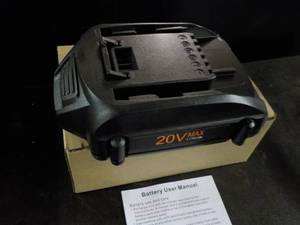 lot 55 image: 20V Max lithium Charger...