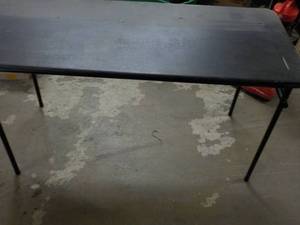 lot 58 image: Collapsible Table 19 x 47...