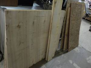 lot 64 image: 10 Pieces of Wood largest 49 x 38,...