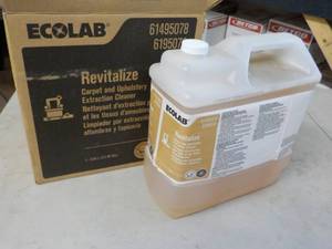 lot 117 image: Revitalize Ecolab 2.5 Gallon Carpet...