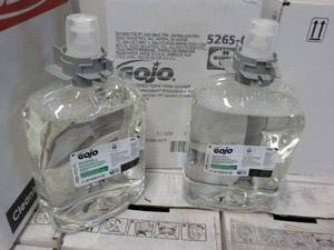 lot 129 image: 2 - 2 Liter Jugs GOJO Hand Cleaner...