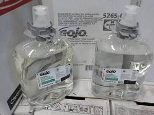 lot 131 image: 2 - 2 Liter Jugs GOJO Hand Cleaner...