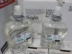 lot 132 image: 2 - 2 Liter Jugs GOJO Hand Cleaner...