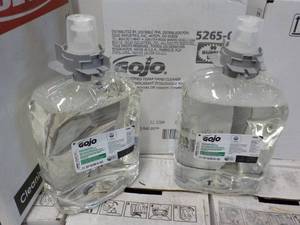 lot 133 image: 2 - 2 Liter Jugs GOJO Hand Cleaner...