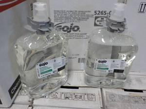 lot 135 image: 2 - 2 Liter Jugs GOJO Hand Cleaner...