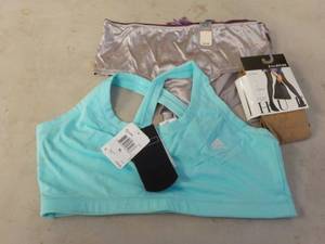 lot 167 image: Adidas Sport Bra, panties, and tigh...