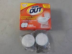 lot 186 image: Iron Out Toilet Bowl Cleaner inclu...