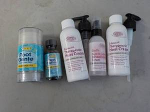 lot 205 image: Heel Rescue Serum and Creams...