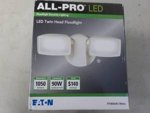 lot 255 image: All Pro LED Twin Head Flood Light...