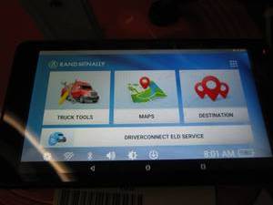 rand mcnally intelliroute powers on...