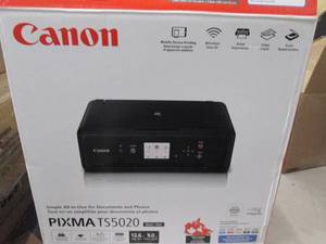 canon pixma TS5020 printer powers on...