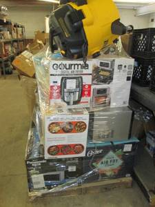 pallet of items that are returns so...