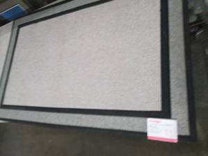 style well 30 inch x 47 inch grey r...