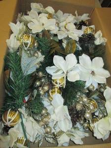 box of magnolia and accents bouquet...