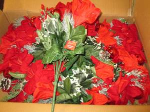 box of amaryllis mix bouquets...
