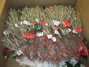 box of holiday picks ...