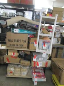 shelving full of items that have no...