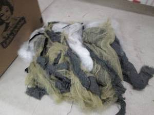 box of halloween items ...