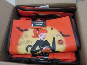 boc of halloween treat bags and pum...