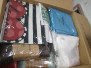 box of pillow covers ...