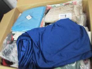 box of decorative pillow covers ...