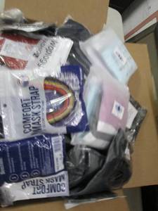 box of face masks and comfort mask ...
