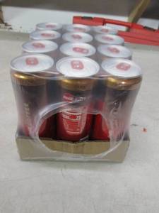 case of 12 coke cola with coffee ca...