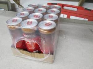 case of 12 coke cola with coffee ca...