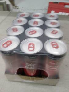 12 pack coca cola with coffee dark ...