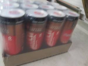 12 pack coca cola with coffee dark ...