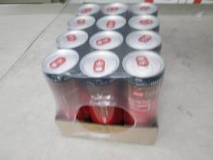 12 pack coca cola with coffee dark ...